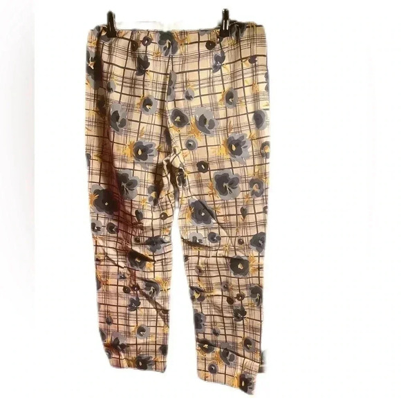 Moschino cheap and chic casual day 2 nite stylish straight floral capri pants 10 - Picture 2 of 4